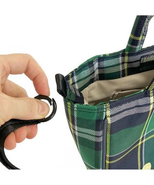 ROOTOTE 8464【サンリオ】IP.べビールー.チェック.ハローキティA 01：グリーン