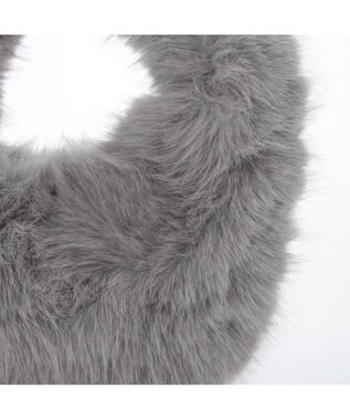 UNBILLION カカトゥ kakatoo / オーバルファーバッグ GY