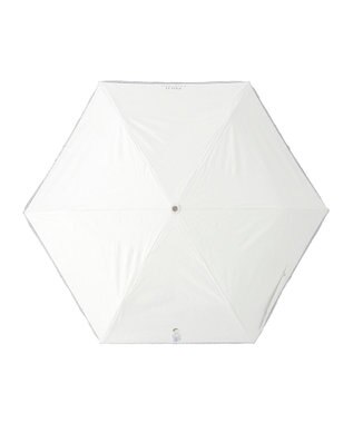 MOONBAT 【WEB限定】POLO RALPH LAUREN 晴雨兼用日傘 折りたたみ傘 ワンポイントベア刺繍 一級遮光 遮熱 UV オフホワイト