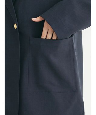 Green Parks イージーテーラードカラージャケット Dark Navy