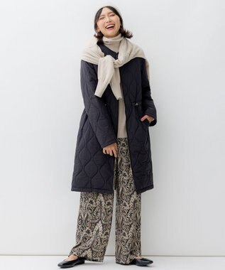 23区 【洗える】ピュアカシミヤ カーディガン ベージュ系