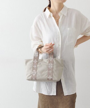 russet コーデュラナイロンデイリートートバッグ(CE-1743-WEB) L.Greige