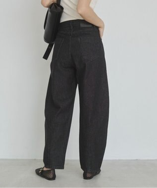WEGO 【ANGIE VINTAGE/SMLサイズ展開】カーブデニムパンツ ブラック