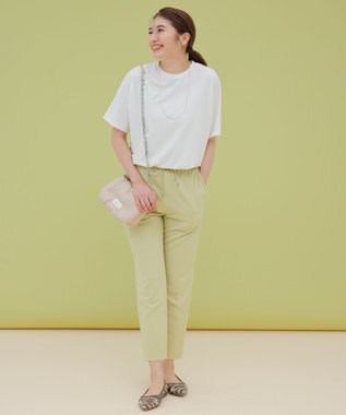 UNFILO BEAUTY MOVE ドロストスティックパンツ イエロー