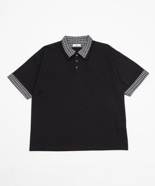 WEGO 【ユニセックス着用ITEM】シャツレイヤードT（SS） ブラック