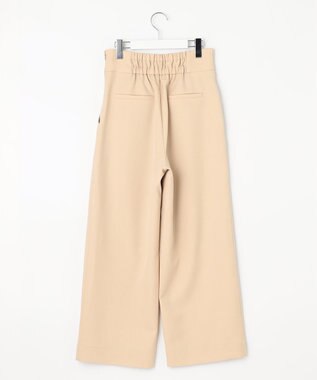 Feroux 【洗える】ハイウエストマリン パンツ ベージュ系