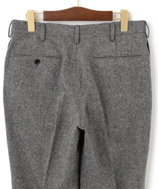 J.PRESS MEN ジャパンツイードホームスパン スラックス ライトグレー系