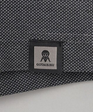GOTAIRIKU あのBIZポロが 長袖に【仕事で着られる】キレイめ 鹿の子 ビズポロシャツ_ロング ライトグレー系