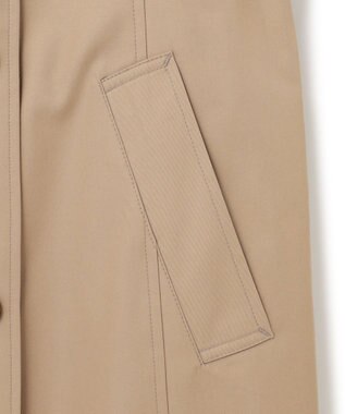 23区 S コットンポリエステルギャバジン ロング トレンチコート キャメル系