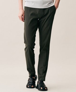 JOSEPH ABBOUD 【キングサイズ・ウエストも伸びる!・ストレッチ】 ハイパワーピケストレッチ パンツ 26SSモデル グレー系