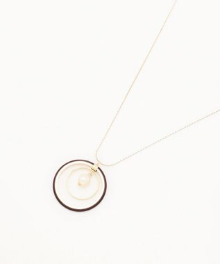  サークルリングネックレス