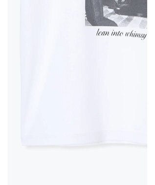 Te chichi アソートネコフォトスタンダードTシャツ ブラック