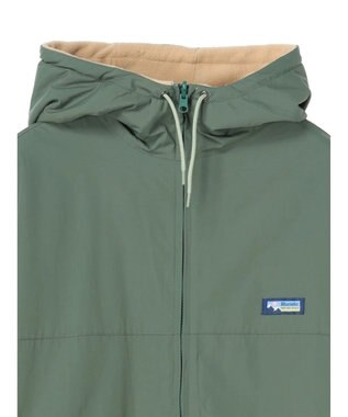 CRAFT STANDARD BOUTIQUE ナイロン×裏フリースリバーシブルブルゾンＬ／Ｓ Green