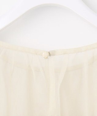 ANY SIS 【Lily Calin】チュールフリルトップス×ドレスセット ブラック×アイボリー