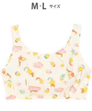 tsumori chisato SLEEP ノンワイヤーブラ　ナイトアップブラ　寝るとき用ブラ　/ワコール　UBX520 クリーム