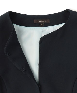 TOCCA 【宮本茉由さん着用】TIMELESS RHAPSODY ジャケット ネイビー系