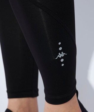 OP／FILA 【Kappa】スポーツレギンス｜コンプレッションウェア ブラック