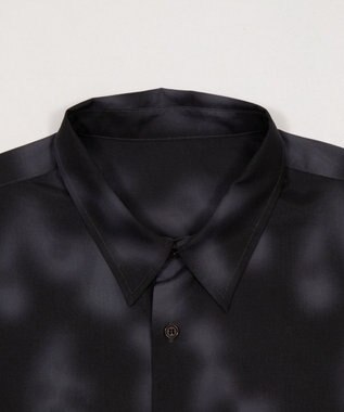 WEGO パターンルーズシャツ（LS） 柄1