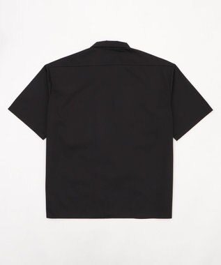 WEGO DickiesライトTCツイルワークシャツ ブラック