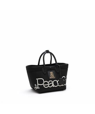 A.D.M.J. 【魔法の様に軽い】マジックライト/コード刺しゅうキューブトート21cm(Dカン付) NE/AZU