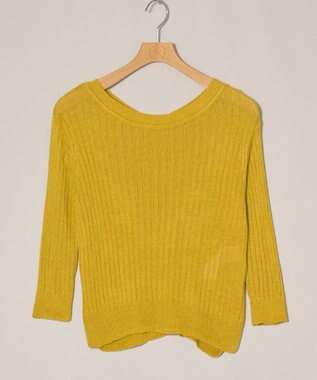 ONWARD Reuse Park 【23区】ニット春夏 イエロー
