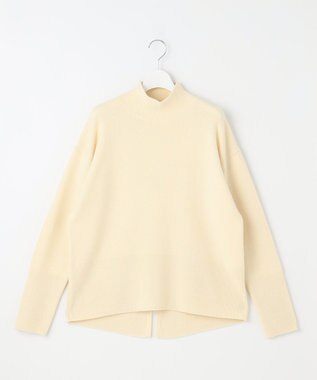 【WEB限定カラーあり・洗える】ウールカシミヤブレンドハイネック ニット