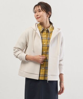 J.PRESS LADIES ダンボールジャージー パーカー