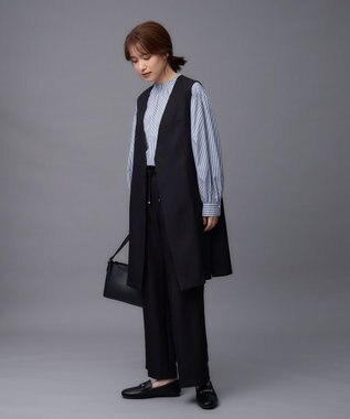 ANY 【洗濯機可能/セットアップ対応】イージケアスタイルアップジレ ブラック