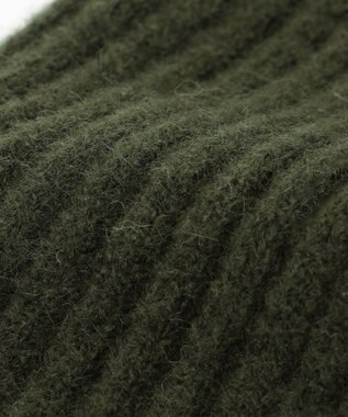 UNFILO ふわもちニット アームウォーマー カーキ