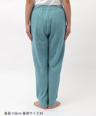 tsumori chisato SLEEP ツモリチサト ボトムス 10分丈 ルームウェア 綿100%(本体) レディース UOX586 /ワコール ブルー