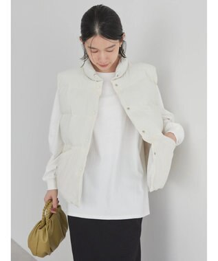 AMERICAN HOLIC キルポカリバーシブルショートベスト Ivory