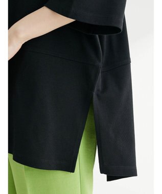 Green Parks バックスリットカットチュニック Black