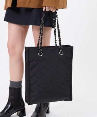LeSportsac CHAIN N/S TOTE/オニキスチェーンキルト オニキスチェーンキルト