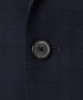 GOTAIRIKU 【山栄毛織】レトロテック 3ピーススーツ ネイビー系4