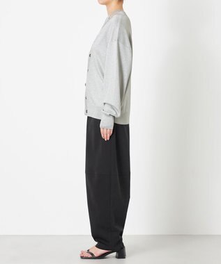 NAVE 【Nave・洗える】ラメニット カーディガン シルバー系