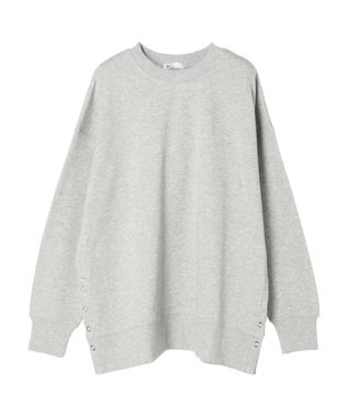 CRAFT STANDARD BOUTIQUE 裏毛リングドットプルオーバー Gray Mixture
