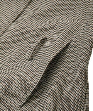 CRAFT STANDARD BOUTIQUE オーバサイズショートトレンチコート ガンクラブチェック