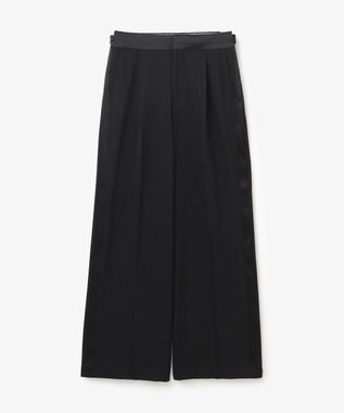 GRACE CONTINENTAL タキシードワイドパンツ ブラック