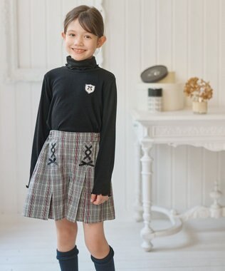 組曲 KIDS 【150-160㎝】なめらかタッチ インナー ブラック