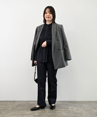 woadblue ＜坪田あさみさんコラボ＞HIGH RISE STRAIGHT RIGIDBLUE