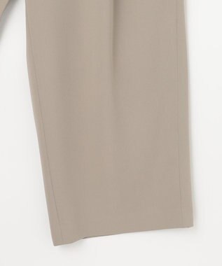 UNFILO 【接触冷感/吸水速乾】サマーセットアップ ワイドパンツ ダークブラウン系