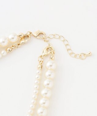 ANY SIS 【2WAY】パール調 ネックレス キスカ