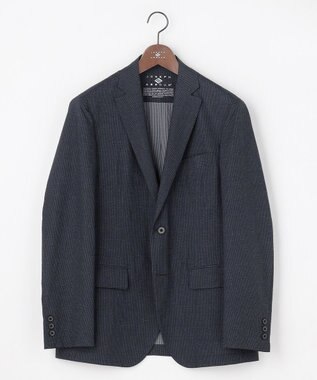 JOSEPH ABBOUD 【洗える/UV/エコ撥水/26SSモデル登場】ライトウェーブライト ジャケット ネイビー系4 【新色追加】