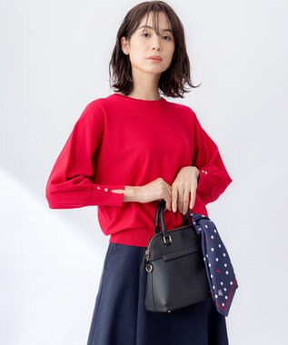 フラワーメタルドルマン ニット