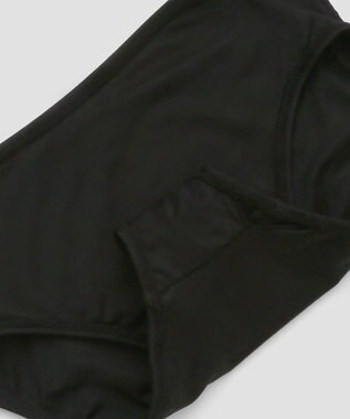 San-ai Resort（三愛水着楽園） 【UPF50＋】　パフスリーブキュロット3点セット　9M・11L　【San-ai Resort（サンアイリゾート）】 ベージュ×ブラック