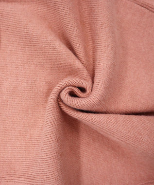 Tiaclasse 【洗える】衿付きパフ袖ニット ピンク