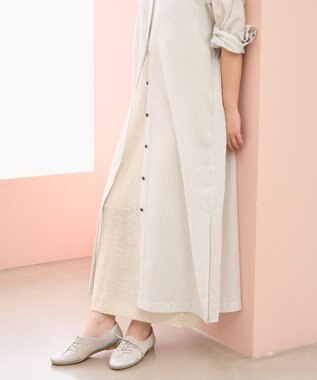 steppi シースルーダービー シューズ シルバーラメ