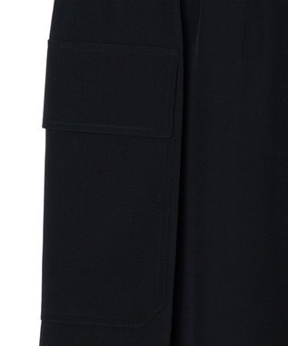 JOSEPH クレープドソワ　スカート Black