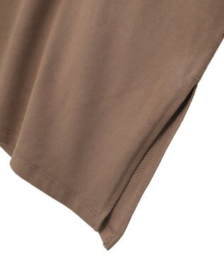 Green Parks 半袖タックカットワンピース Mocha