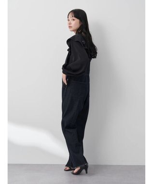 earth music&ecology オーバーオールデニム Dark Indigo